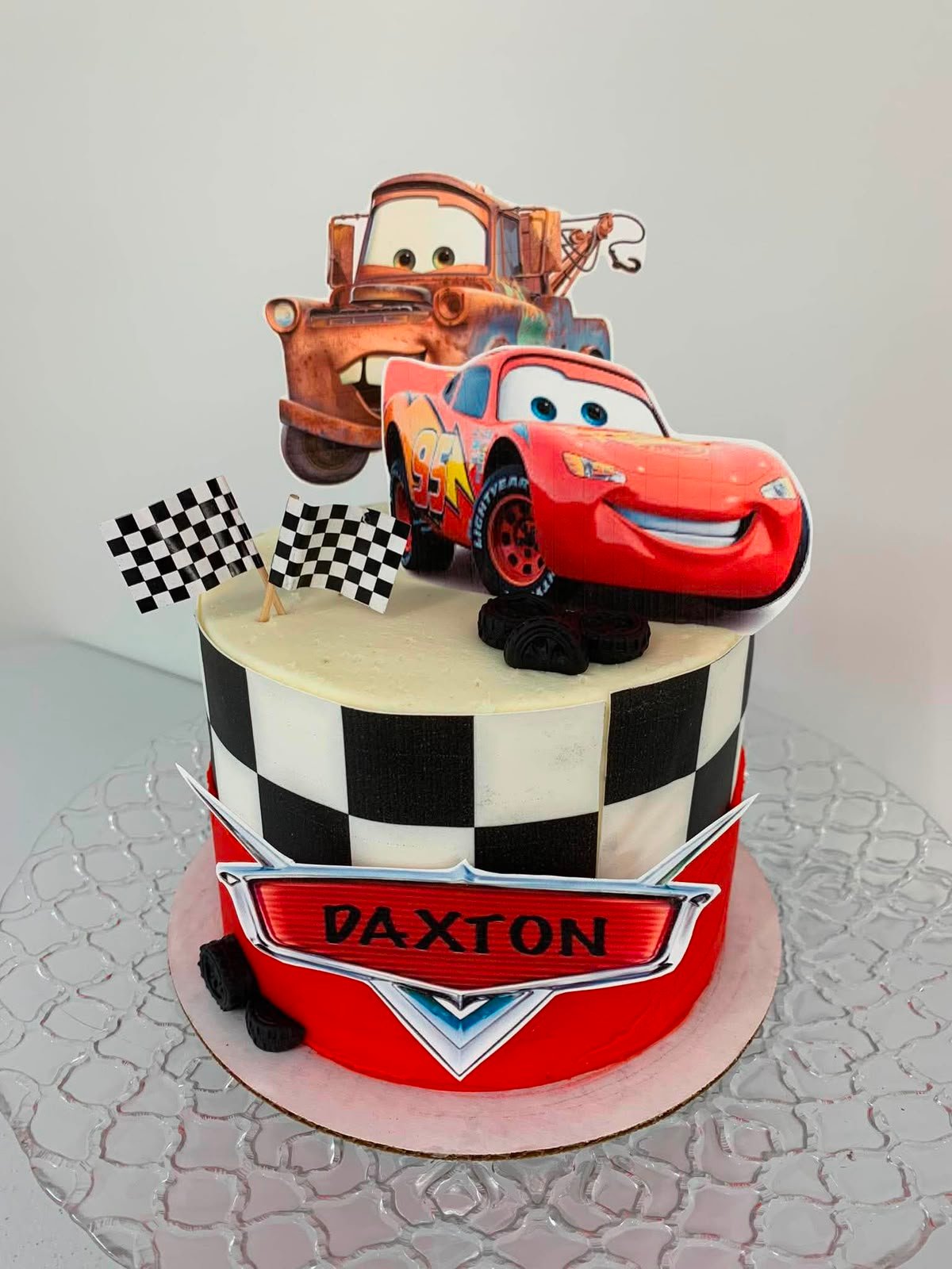 Lightning Racers Birthday Cake